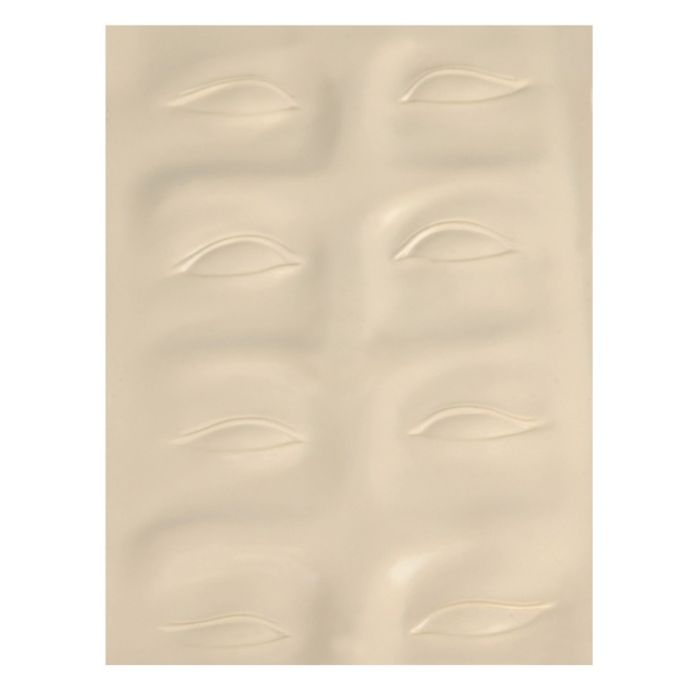 3D øvemåtte til eyeliner og bryn