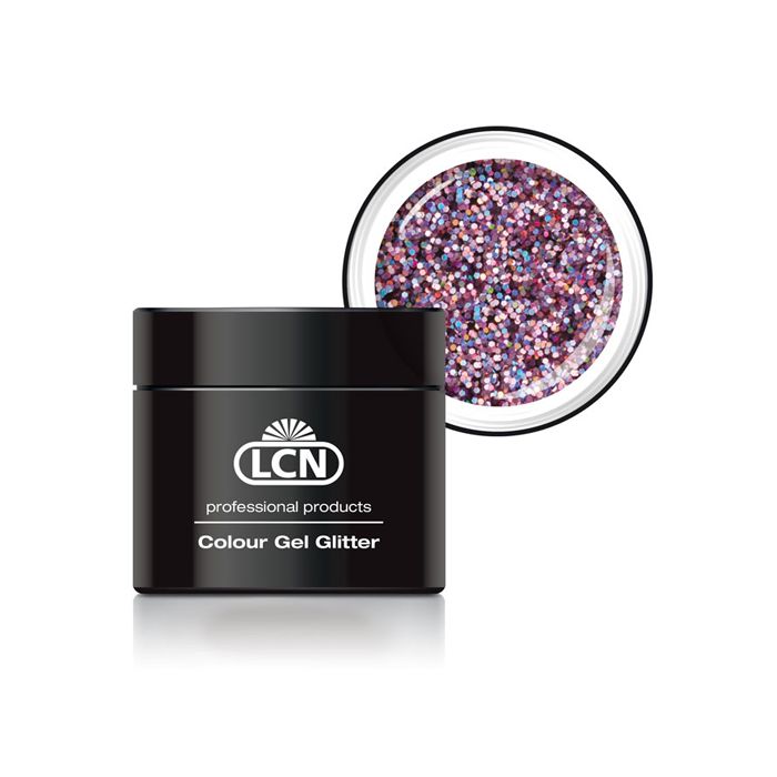 Colour Gels - Glitter, 5 ml. - Pink hologram