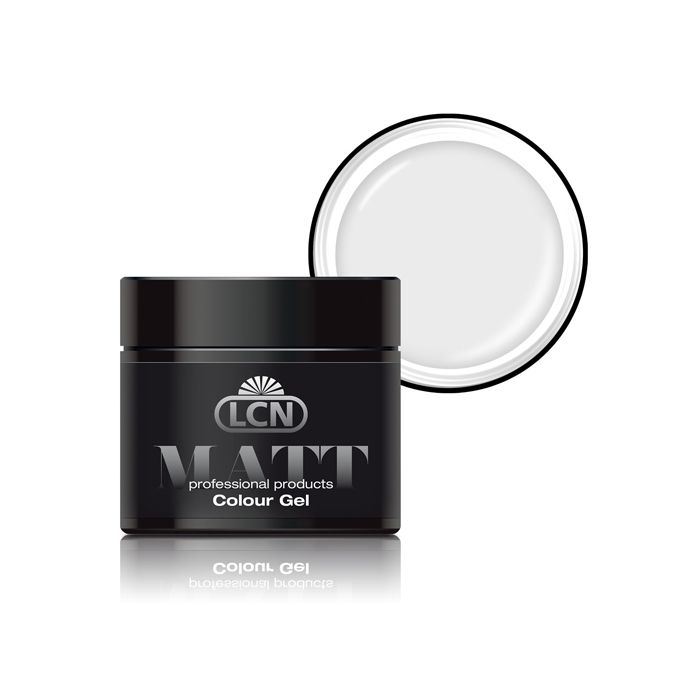 One Step Fantastic Matt Colour Gel, 5 ml. - Hvid