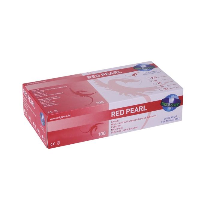 Nitril-Handsker, rosa, str. S - 100 Stk.
