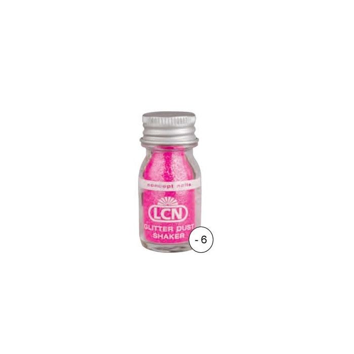 Glitter dust shaker - pink