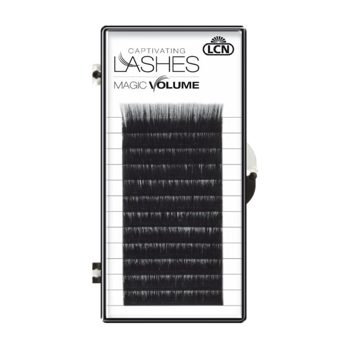 Magic Volume Lashes enkelt bakke 8 mm, 12 rækker
