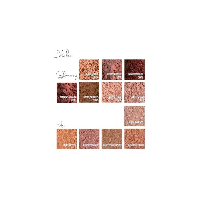 Blush 201 Neutralpink m. børste, 4 g