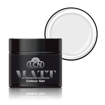 One Step Fantastic Matt Colour Gel, 5 ml. - Hvid