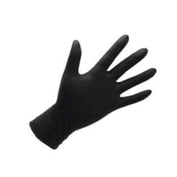 Nitril handsker, sort - S, 200 stk. pr. pk.