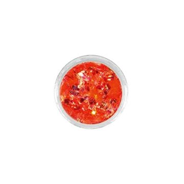 Nail Art Crushed Glitter - orange