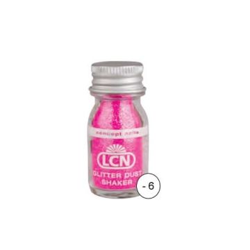 Glitter dust shaker - pink