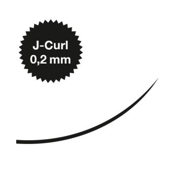 Captivating Lashes 0,2mm./ J-Curl