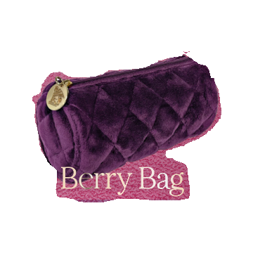 Monteil, Velour Kosmetikpung, Ø6 x 15 cm.