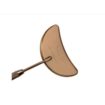 Kontrol spejl, halvmåne form